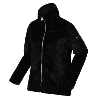Image of Regatta Heloise Full Zip Fleece - BlackLinear