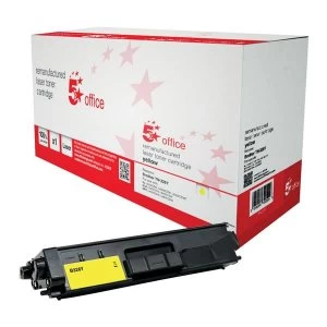 Image of Office Reman Laser Toner Ink Cartridge HY Page Life 3500pp Yellow Brother