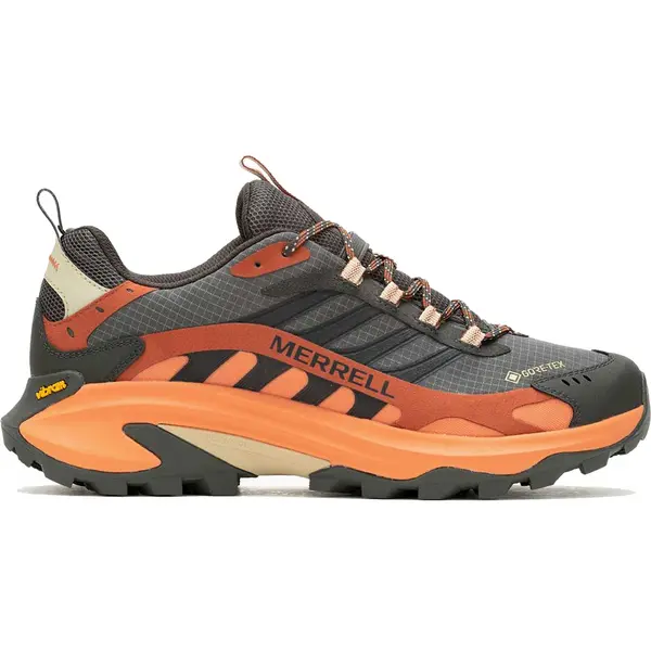 Image of Merrell Mens Moab Speed 2 GTX Waterproof Walking Hiking Shoes Trainers - UK 9
