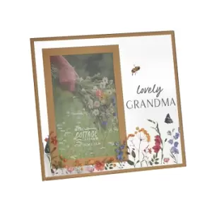 Image of The Cottage Garden Grandma Photo Frame 4" x 6" MultiColoured