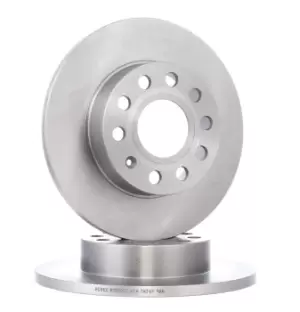 Image of RIDEX Brake disc 82B0037 Brake rotor,Brake discs VW,AUDI,SKODA,Golf V Schragheck (1K1),TOURAN (1T1, 1T2),GOLF VI (5K1),GOLF PLUS (5M1, 521)