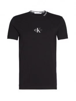 Image of Calvin Klein Jeans Calvin Klein Jeans Center Monogram Logo T-Shirt