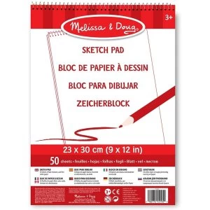 Image of Melissa & Doug Sketch Pad (9 inchx12 inch)