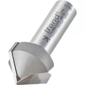 Image of Trend Chamfer V Groove Router Cutter 25.4mm 13mm 1/2"