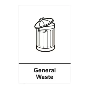 Image of Recycling General Waste - Sav (200 x 300mm)