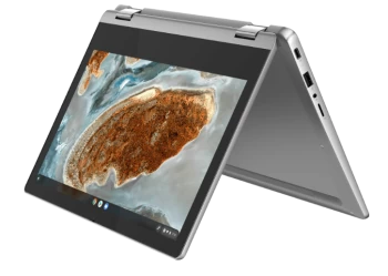Image of Lenovo IdeaPad Flex 3 Chromebook Gen 6 (11" MTK) MediaTek MT8183 Processor (8 Cores, 4x A73 @2.0 GHz + 4x A53 @2.0 GHz)/Chrome OS/64GB eMMC 5.1