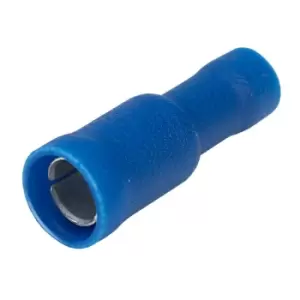 Image of TruConnect 5mm Blue 16A Female Bullet Pack of 100