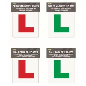 Image of Streetwize Magnetic L Plate -Pair 2 Piece