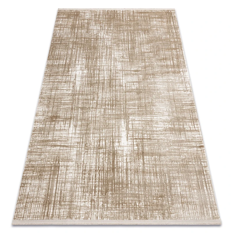 Image of RugsX Modern Carpet Duke A0357 Beige - Vintage, Structured, Very Soft, Fring 80X150 Cm