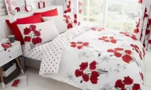 Image of Gaveno Cavailia Poppy Duvet Set: Single/Yellow