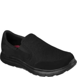 Image of Skechers Mens Flex Advantage McAllen Safety Work Shoe (9 UK) (Black)