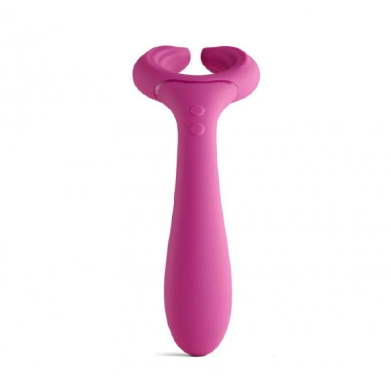 Image of So Divine Duet Couples Vibrator Purple unisex