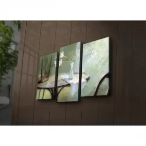 Image of 3PAT?ACT-20 Multicolor Decorative LED Lighted Canvas Painting (3 Pieces)