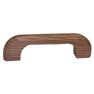 Image of BQ Oak Lacquered Lacquered Bow Furniture pull handle Pack of 1