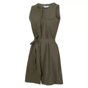 Image of Regatta Highton Str Dress Dress - Green