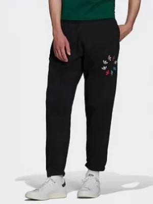 Image of adidas Originals Adicolor Shattered Trefoil Joggers, Black/Multi Size M Men