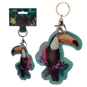 Image of Leatherette Toucan Keyring