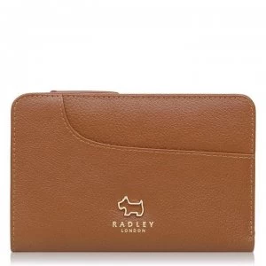 Image of Radley Pockets Medium Zip Around Purse - Tan