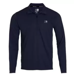 Image of Karrimor Long Sleeve Zip Top Mens - Blue
