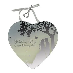 Image of Reflections Of The Heart Wedding Day Plaque