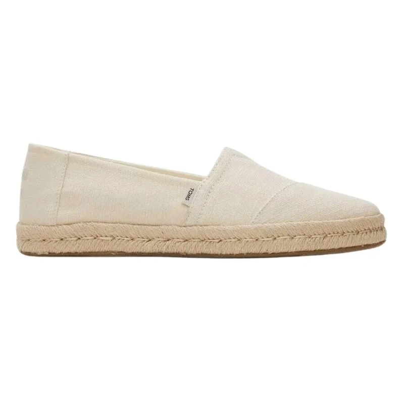 Image of TOMS Womens linen espadrilles Toms Alpargata Rope 2.0 Beige Female 42