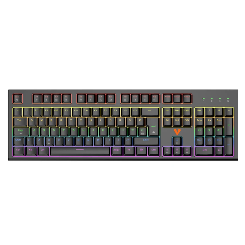 Image of VIDA VIDA MAGNA MAGNETIC USB RGB keyboard Gaming QWERTY UK English Black MAGNA-BLK