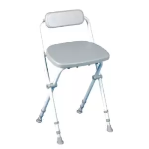 Image of Sherwood Folding Perching Stool with Backrest