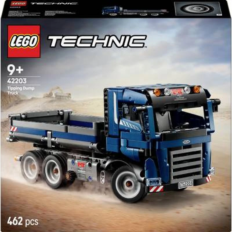 Image of lego technic LEGO Technic Tipping Dump Truck Toy Set Male VI77501