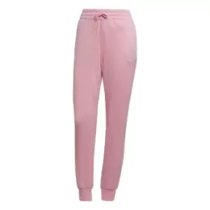 Image of adidas Essentials French Terry Logo Joggers Womens - True Pink / White