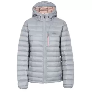 Image of Trespass Womens/Ladies Arabel Down Jacket (L) (Platinum)