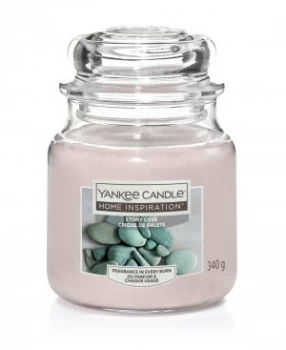 Image of Yankee Candle Medium Jar Candle - Stony Cove