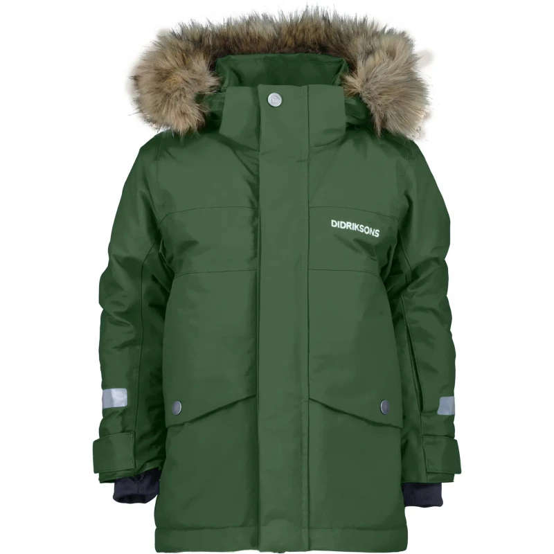 Image of Children's parka Didriksons Bjarven Vert Unisex 6/7 ans