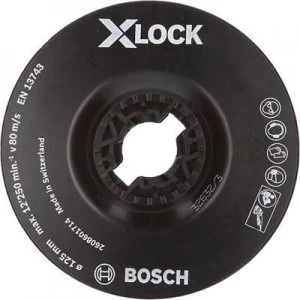Image of Bosch X-LOCK back plate, 125mm soft Bosch Accessories 2608601714