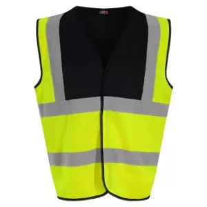 Image of PRO RTX High Visibility Unisex Waistcoat (M) (Yellow/Black)