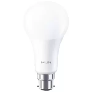 Image of Philips CorePro 13.5W LED BC B22 GLS Very Warm White Dimmable - 76280600
