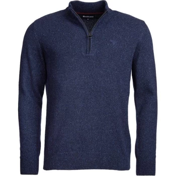 Image of Barbour Tisbury Half Zip - Navy NY91