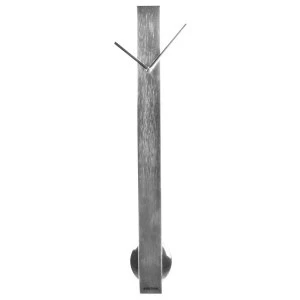 Image of Karlsson Pendulum Wall Clock - Silver
