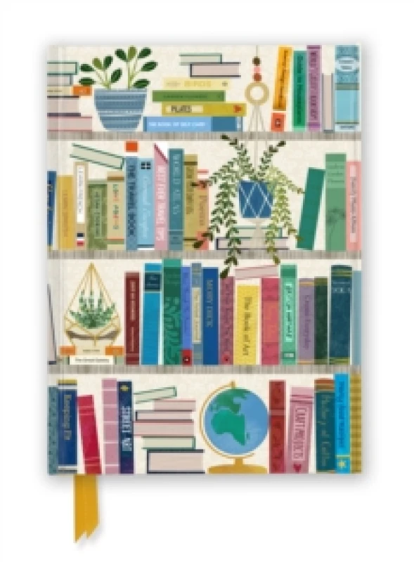 Image of Georgia Breeze: Bookshelves (Foiled Journal) Notebook / blank book