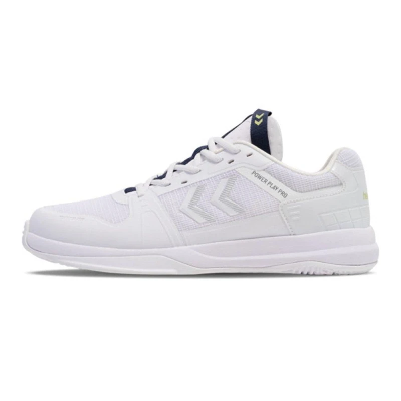 Image of Hummel Mens Power Play Handball Trainers White male 9.5 (44)