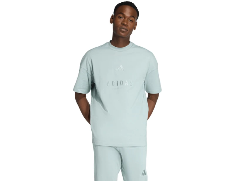 Image of Adidas All Szn Embroidered T-Shirt Green L