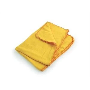 Image of Facilities Yellow Dusters 100 per Cent Cotton Pack of 10 034729