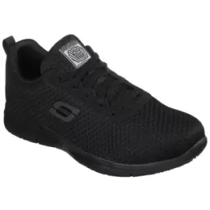 Image of Skechers Womens/Ladies Genter Bronaugh Safety Work Trainer (6 UK) (Black) - Black