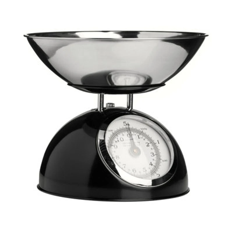 Image of Premier Housewares Kitchen Scale S-S 5kg Half Circle Design Kitchen Scale Black