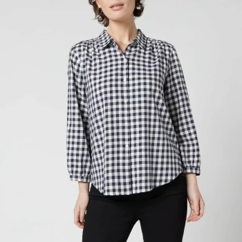 Image of Barbour Womens Peregrine Shirt - Navy - UK 8