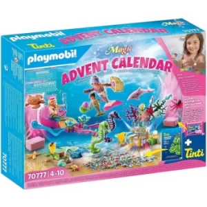Image of Playmobil Magic Magical Mermaids Advent Calendar 2021