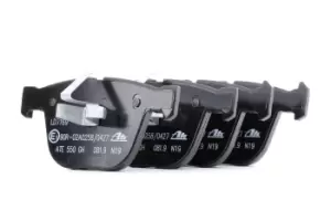 Image of ATE Brake pad set 13.0470-7169.2 Brake pads,Brake pad set, disc brake BMW,3 Limousine (E90),5 Limousine (E60),5 Touring (E61),3 Coupe (E92),X5 (E70)