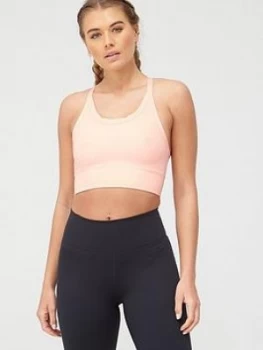 Image of Nike Air Medium Support Swoosh Padded Bra - Washed Coral