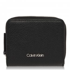 Image of Calvin Klein Small Logo Purse - BLACK BAX