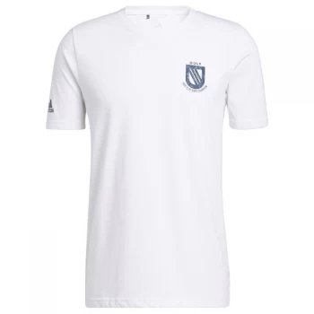 Image of adidas Champion T Shirt Mens - White