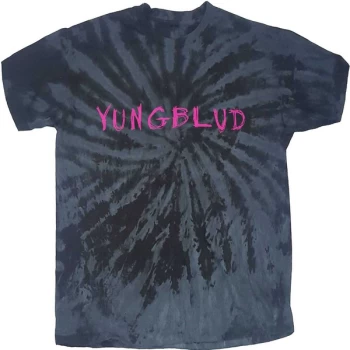 Image of Yungblud - Scratch Logo Unisex Medium T-Shirt - Black